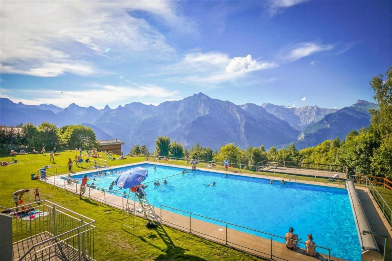 Pracondu OUTDOOR&FUN appartement 2 chambres supérieur avec Balcon Nendaz Esterno foto