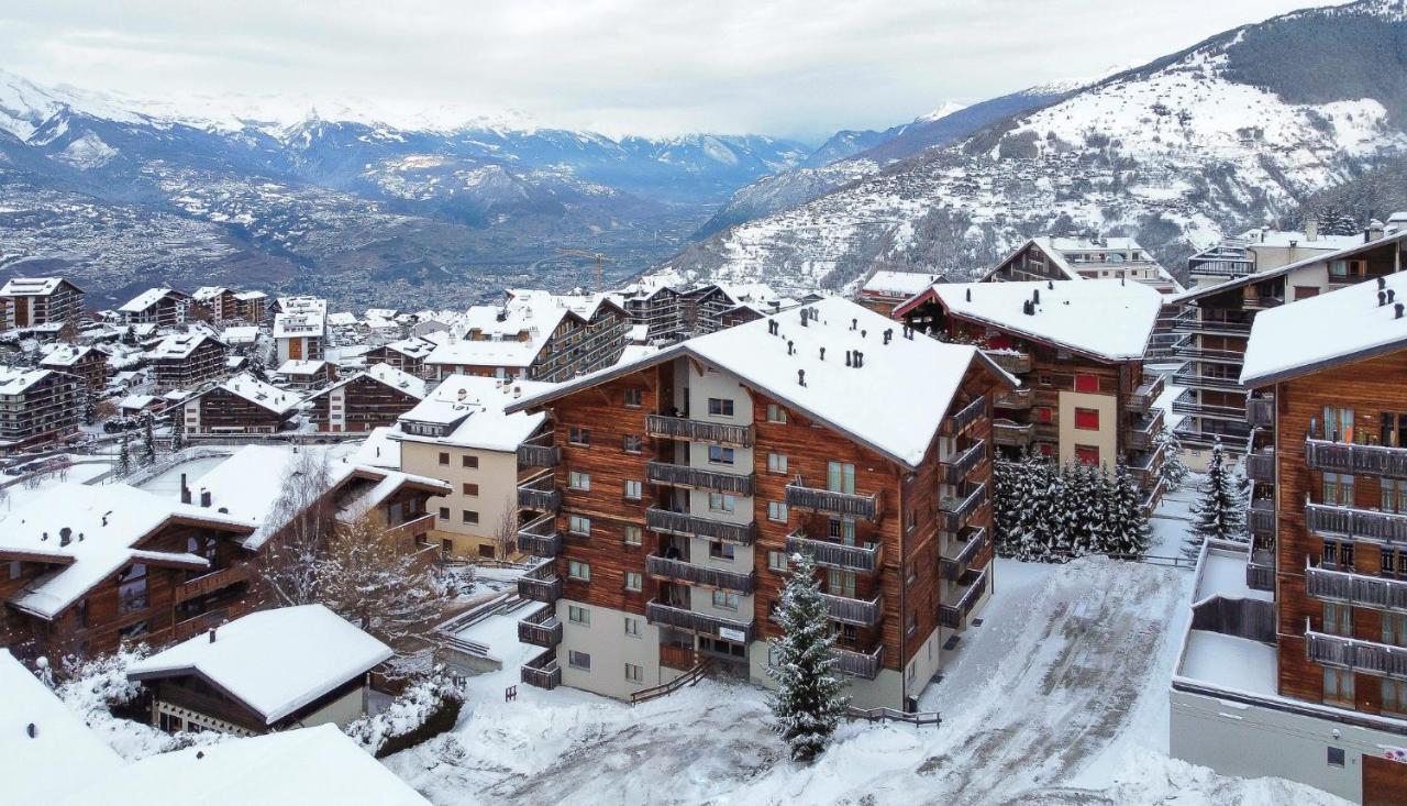 Pracondu OUTDOOR&FUN appartement 2 chambres supérieur avec Balcon Nendaz Esterno foto