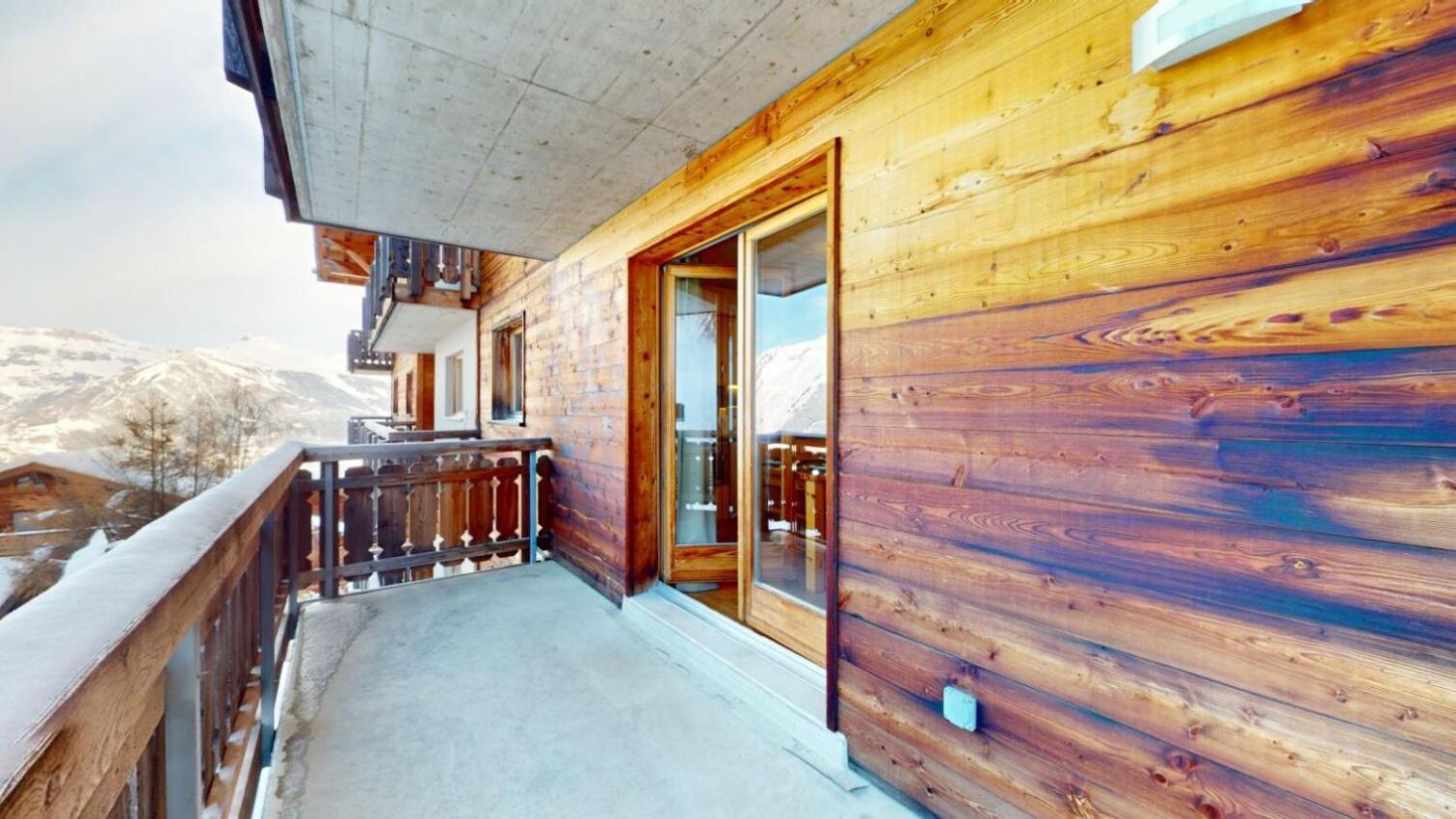 Pracondu OUTDOOR&FUN appartement 2 chambres supérieur avec Balcon Nendaz Esterno foto