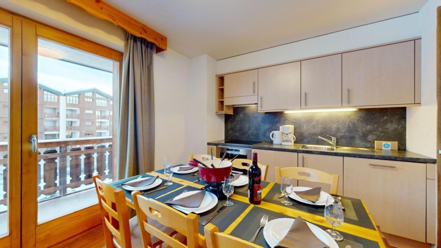 Pracondu OUTDOOR&FUN appartement 2 chambres supérieur avec Balcon Nendaz Esterno foto