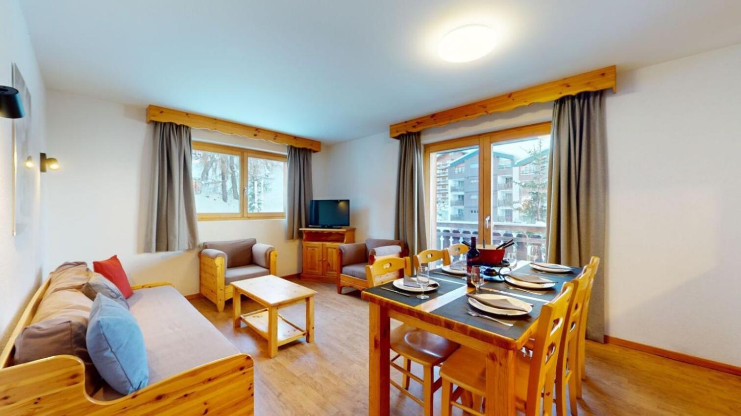 Pracondu OUTDOOR&FUN appartement 2 chambres supérieur avec Balcon Nendaz Esterno foto