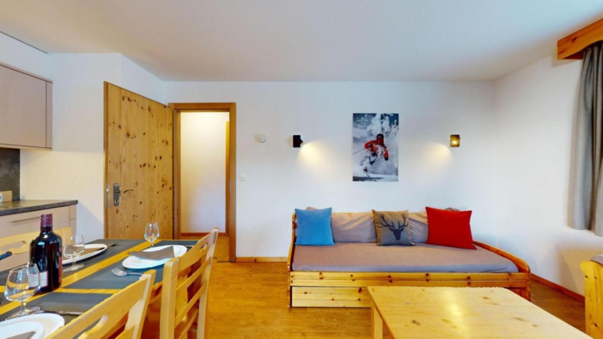 Pracondu OUTDOOR&FUN appartement 2 chambres supérieur avec Balcon Nendaz Esterno foto